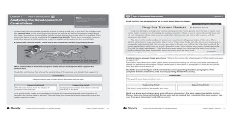 coursework gcse edexcel. . Part 2 modeled instruction answer key lesson 1